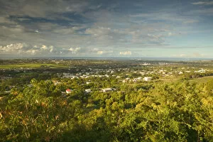 Images Dated 21st December 2005: BARBADOS, St. George Parish-Francia, Morning View of Francia village from Gun Hill