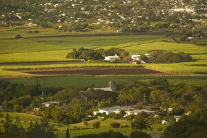 Images Dated 21st December 2005: BARBADOS, St. George Parish, Morning Landscape View from Gun Hill Station