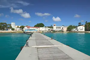 BARBADOS-West Coast-Speightstown: Town View from Town Pier a Walter Bibikow 2004