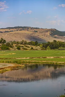 Bucolic Prints: Barn Quilts Trail, Ellensburg, Washington State, USA. Barns