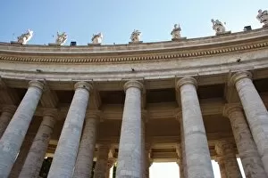 Images Dated 9th August 2005: Baroque Art. Saint Peter of the Vatican. Built by Gian Lorenzo Bernini (1598-1680)