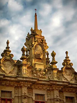 Gothic Prints: The baroque facade of the Casa del Cabildo