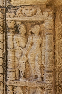 Bas Relief Prints: Bas relief. Chittaurgarh Citadel. 6th century. Rajasthan. India