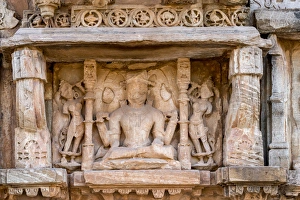 Images Dated 30th January 2015: Bas relief. Chittaurgarh Citadel. 6th century. Rajasthan. India