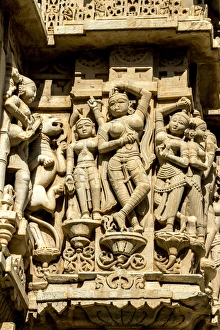 Images Dated 31st January 2015: Bas Relief. Jagdish Temp[le. Udaipur Rajasthan. India