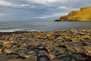 Images Dated 2023: Basalt at the Giant's Causeway near in County Antrim, Northern Ireland