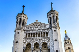 Lyon Prints: Basilica of Notre Dame de Fourviere