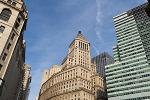 Manhattan Prints: Battery place, Financial district, New York City, USA