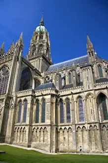 Images Dated 3rd August 2007: The Bayeux Cathedral in the commune of Bayeux in the region of Basse-Normandie