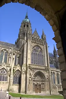 Images Dated 3rd August 2007: The Bayeux Cathedral in the commune of Bayeux in the region of Basse-Normandie