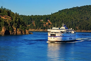 Ferry Prints: BC Ferries, Gulf Islands, Canada