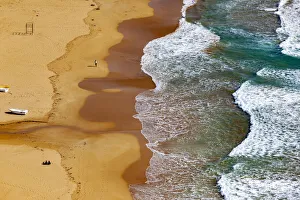 Prints of Beach aerial in Alanya, Turkey Asia Prints: Beach aerial in Alanya, Turkey