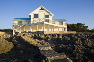 Images Dated 1st April 2006: Beach house, Little Cayman, Cayman Islands, Caribbean