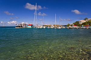 East Caribbean Prints: Beach side at Leverick Bay Resort & Marina, Leverick Bay British Virgin Islands