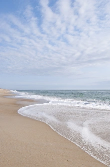 North Carolina Prints: Beach near Kitty Hawk, Outer Banks, North Carolina, USA