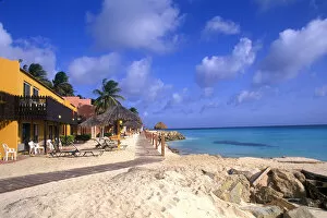 Beach and Ocean view of Divi Tamarian Resort in Aruba
