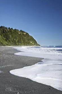 Beach, Okarito, West Coast, South Island, New Zealand