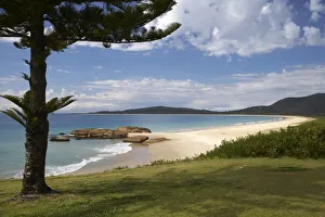 New South Wales Prints: Beach, South West Rocks, New South Wales, Australia