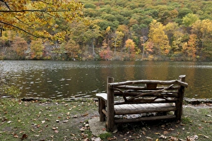 Images Dated 29th October 2011: Bear Mountain, New York, United States. Bear Mountain park in the fall