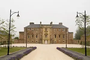 Quaint Prints: Beautiful Archerfield House castle in Gullane Scotland in Lowlands