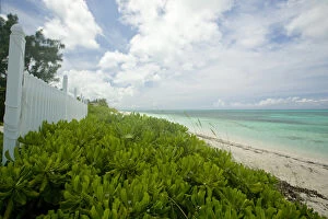 Beautiful beach areas of Grace Bay in Provodenciales, Turks and Caicos