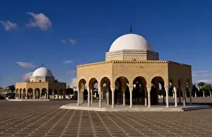 Images Dated 20th January 2021: Beautiful famous Bourguiba Mausoleum grounds in Sousse area Monastir, Tunisia