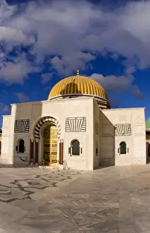 Images Dated 20th January 2021: Beautiful famous Bourguiba Mausoleum grounds in Sousse area Monastir, Tunisia