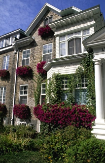 Images Dated 24th July 2007: Beautiful French Architecture on Rue Saint Louis in Old Town Quebec City Quebec Canada