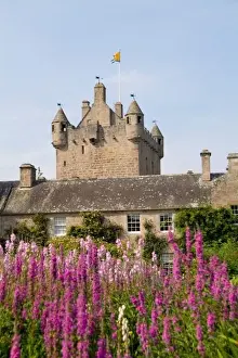 Images Dated 25th July 2020: Beautiful gardens and famous castle in Scotland called the Cawdor Castle in Cawdor