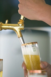 Images Dated 30th April 2004: beer on tap