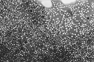 Beet juice and salt crystals