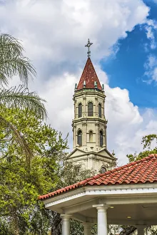 Bell Tower Prints: Bell tower Cathedral of Saint Augustine Central Park Saint Augustine Florida