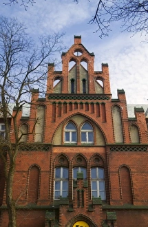 Lithuania Prints: Bell Tower (now housing post office), Klaipeda, Lithuania