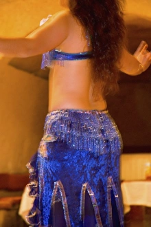 Images Dated 26th September 2005: Belley Dancer in Blue - Cappadoccia Turkey