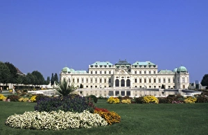 Belvedere palace, Vienna, Austria, Europe
