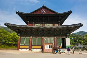 Korean Prints: Beopjusa Temple Complex, South Korea