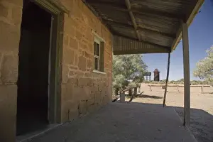 South Australia Prints: Beresford Bore Historic Railway Siding (Old Ghan Railway)
