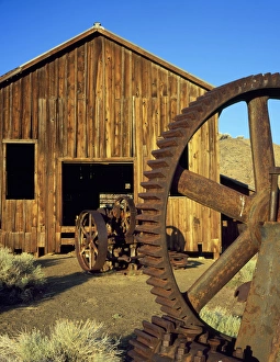 Old Fashioned Prints: Berlin-Ichthyosaur State Park, Nevada. USA