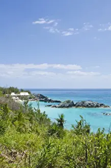 Images Dated 4th April 2011: Bermuda. East Whale Bay beach at Fairmont Southampton Princess hotel