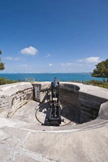 Artillery Prints: Bermuda. Scaur Hill Fort and park