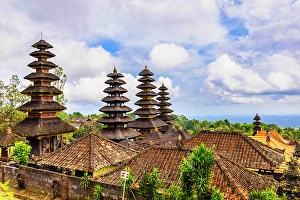 Ritual Prints: Besakih Temple is considered the Mother Temple of Bali and is the most important religious site for Balinese Hindus