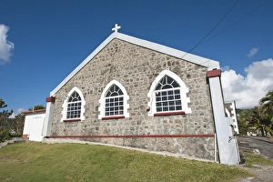 Images Dated 21st February 2011: Biabou, St. Vincent & The Grenadines. St. Matthews Anglican Church