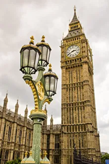 Images Dated 26th December 2020: Big Ben or Great Bell, Palace of Westminster, Houses of Parliament, London, England