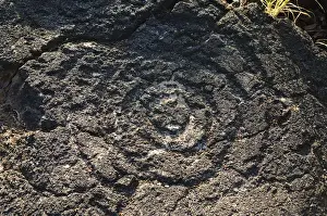 Spiral Prints: Big Island, Hawaii. Petroglyphs, Big Island Hawaii