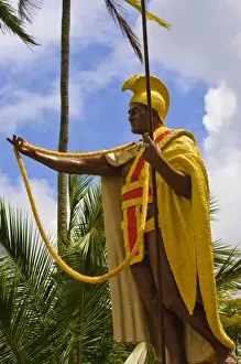 Polynesia Prints: Big Island, Hawaii. Statue of King Kamehameha the Great Big Island Hawaii