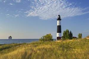 Images Dated 13th January 2020: Big Sable Point Lighthouse on the eastern shore of Lake, Michigan