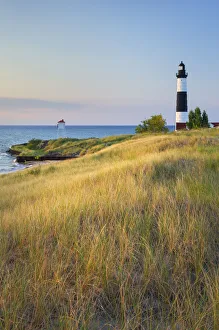 Images Dated 13th January 2020: Big Sable Point Lighthouse on the eastern shore of Lake, Michigan