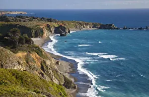 Highway 1 Prints: The Big Sur coastline in California, USA