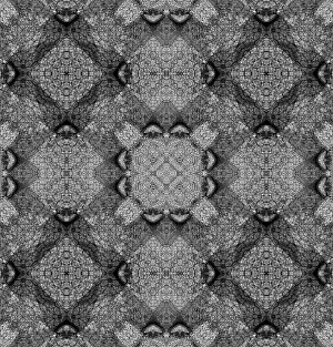 Montage Prints: Black and white abstract