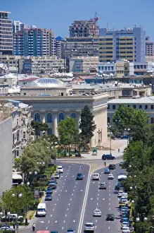 Images Dated 28th May 2010: Blick uber Baku, Panorama, Aserbaidschan * View over Baku, Panorama, Azerbaijan